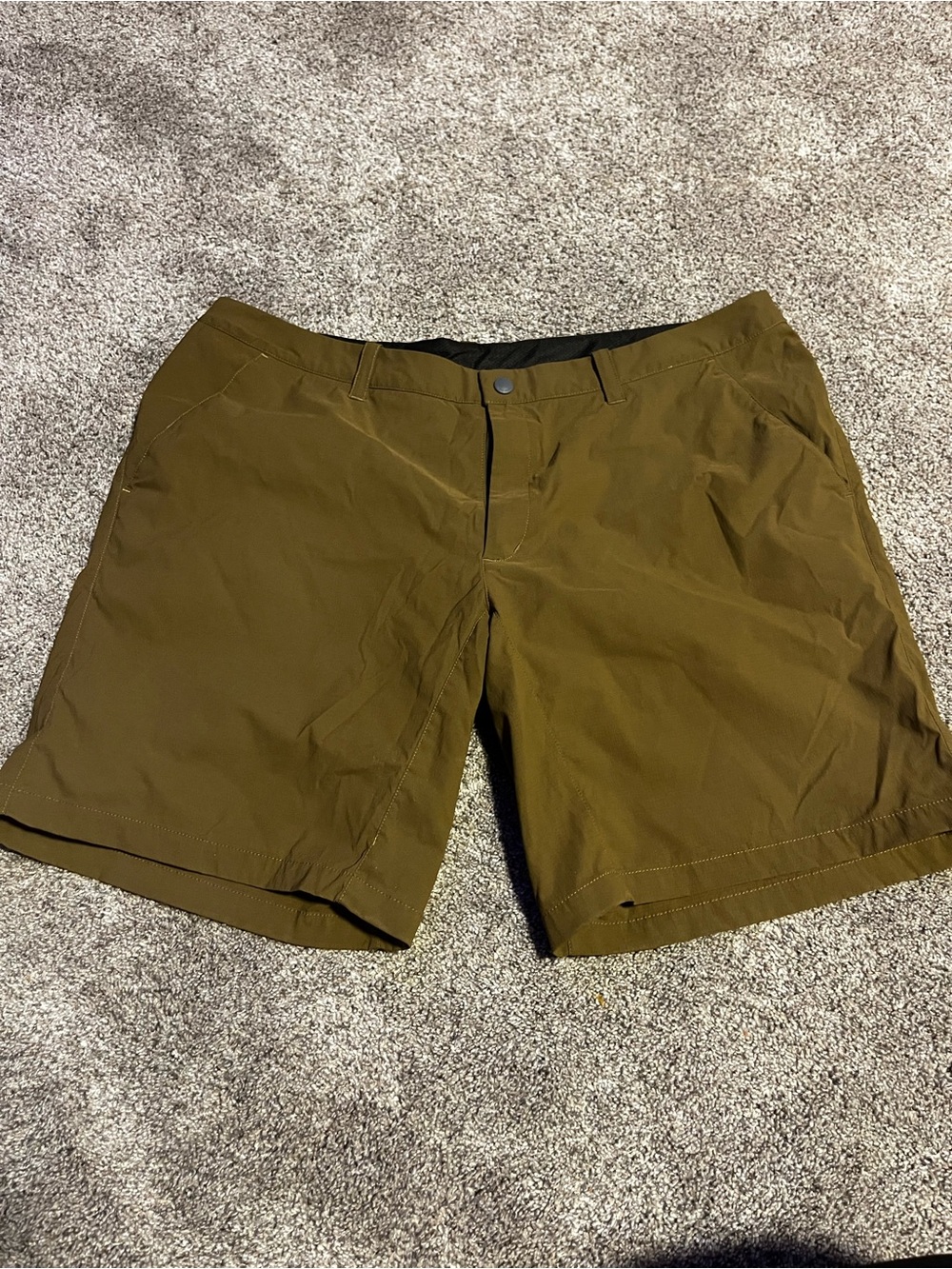 Montbell Hiking Shorts Olive Green Euc XL